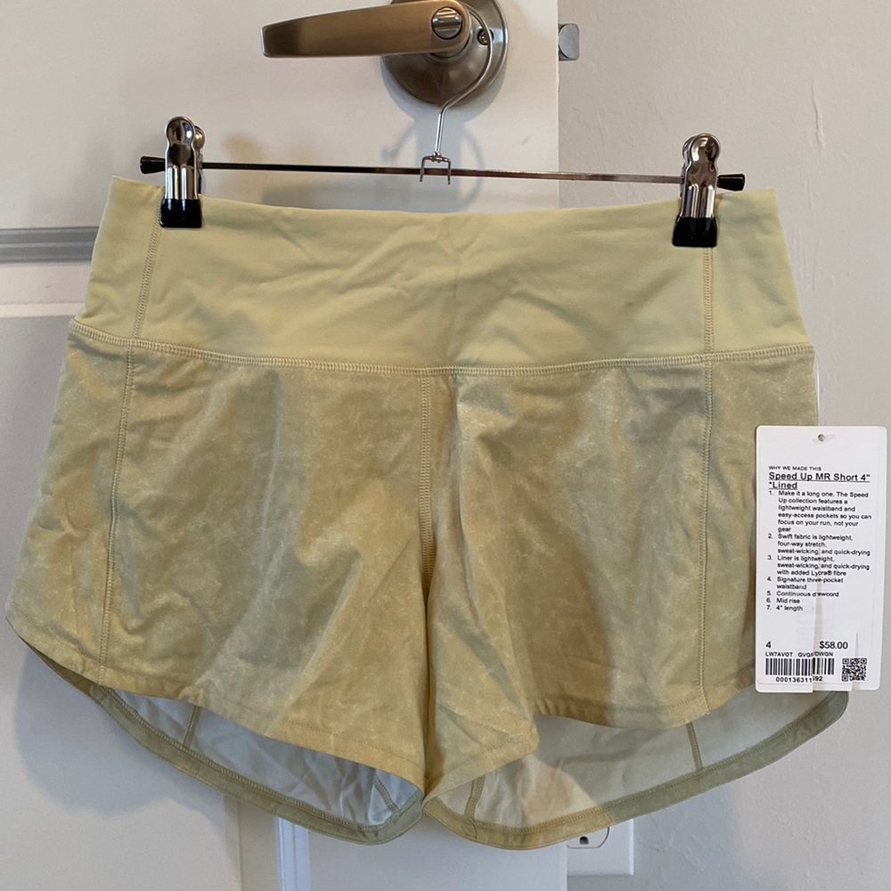 NWT Speed Up MR Short 4”
